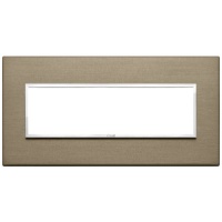 RAMA ORNAMENT 7 MODULE ALUMINIUM DARK BRONZE EIKON EVO - RAMA ORNAMENT 7 MODULE ALUMINIUM DARK BRONZE EIKON EVO