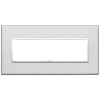 RAMA ORNAMENT 7 MODULE ALUMINIUM SILVER EIKON EVO - RAMA ORNAMENT 7 MODULE ALUMINIUM SILVER EIKON EVO