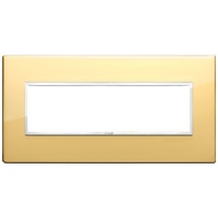 RAMA ORNAMENT 7 MODULE ALUMINIUM POLISHED GOLD EIKON EVO - RAMA ORNAMENT 7 MODULE ALUMINIUM POLISHED GOLD EIKON EVO