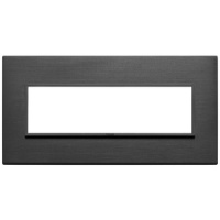 RAMA ORNAMENT 7 MODULE ALUMINIUM TOTAL BLACK EIKON EVO - RAMA ORNAMENT 7 MODULE ALUMINIUM TOTAL BLACK EIKON EVO