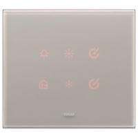 RAMA ORNAMENT 3 MODULE CRYSTAL PEARL GREY EIKON TACTIL - RAMA ORNAMENT 3 MODULE CRYSTAL PEARL GREY EIKON TACTIL