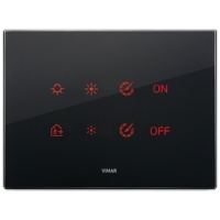 RAMA ORNAMENT 4 MODULE CRYSTAL BLACK DIAMOND EIKON TACTIL - RAMA ORNAMENT 4 MODULE CRYSTAL BLACK DIAMOND EIKON TACTIL