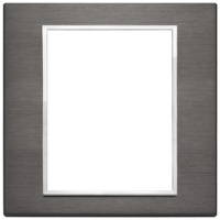 RAMA ORNAMENT 8(4+4) MODULE ALUMINIUM LAVA GREY EIKON EVO - RAMA ORNAMENT 8(4+4) MODULE ALUMINIUM LAVA GREY EIKON EVO