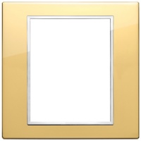 RAMA ORNAMENT 8(4+4) MODULE ALUMINIUM POLISHED GOLD EIKON EVO - RAMA ORNAMENT 8(4+4) MODULE ALUMINIUM POLISHED GOLD EIKON EVO