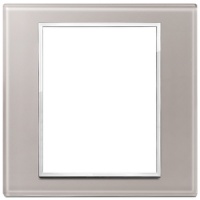 RAMA ORNAMENT 8(4+4) MODULE CRYSTAL PEARL GREY EIKON EVO - RAMA ORNAMENT 8(4+4) MODULE CRYSTAL PEARL GREY EIKON EVO
