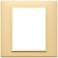 RAMA ORNAMENT 8(4+4) MODULE ALUMINIUM SATIN GOLD EIKON EVO - RAMA ORNAMENT 8(4+4) MODULE ALUMINIUM SATIN GOLD EIKON EVO