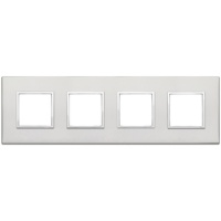 RAMA ORNAMENT 8(2+2+2+2) MODULE SILVER EIKON EVO - RAMA ORNAMENT 8(2+2+2+2) MODULE SILVER EIKON EVO