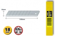 LAME 18 MM TIP LB-10 - SET 10 BUCATI - LAME 18 MM TIP LB-10 - SET 10 BUCATI