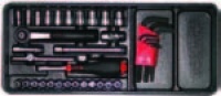 38CCTRD MODUL CU CAPETE CHEI TUBULARE SI ACCESORII DH 1/4" - 38CCTRD MODUL CU CAPETE CHEI TUBULARE SI ACCESORII DH 1/4"