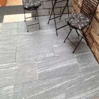 GRANIT WOODEN GREY LEATHER FINISH 60 X 30 X 1.5 CM  - GRANIT WOODEN GREY LEATHER FINISH 60 X 30 X 1.5 CM 