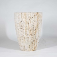 JARDINIERA ROMANO TRAVERTIN CLASSIC RIZAT 40 X 30 X 30 CM - JARDINIERA ROMANO TRAVERTIN CLASSIC RIZAT 40 X 30 X 30 CM