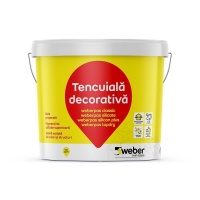 TENCUIALA DECORATIVA ACRILICA - WEBER.PAS CLASSIC 25 KG GRUPA E - TENCUIALA DECORATIVA ACRILICA - WEBER.PAS CLASSIC 25 KG GRUPA E