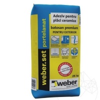 ADEZIV WEBER SET.PORTELANAT 25 KG (GRESIE/PIATRA NATURALA) - ADEZIV WEBER SET.PORTELANAT 25 KG (GRESIE/PIATRA NATURALA)