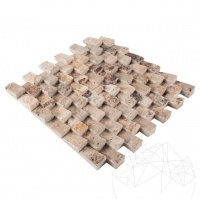 MOZAIC TRAVERTIN SCABAS SIDING SCAPITAT 2.5 X 5 CM - MOZAIC TRAVERTIN SCABAS SIDING SCAPITAT 2.5 X 5 CM