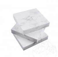 BUTON MARMURA VOLAKAS POLISATA 9.5 X 9.5 X 2 CM - BUTON MARMURA VOLAKAS POLISATA 9.5 X 9.5 X 2 CM