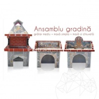 ANSAMBLU FAMILY GRATAR GRADINA MASA+CHIUVETA - ANSAMBLU FAMILY GRATAR GRADINA MASA+CHIUVETA
