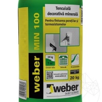 TENCUIALA DECORATIVA MINERALA WEBER MIN 100 WEBER MIN 100 - K 2 - TENCUIALA DECORATIVA MINERALA WEBER MIN 100 WEBER MIN 100 - K 2