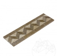 BORDURA TRAVERTIN NOCE SI CLASSIC ANTICHIZAT B8 - BORDURA TRAVERTIN NOCE SI CLASSIC ANTICHIZAT B8