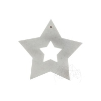 DECOR CRACIUN - SNOWFLAKE MARMURA THASSOS POLISAT - DECOR CRACIUN - SNOWFLAKE MARMURA THASSOS POLISAT