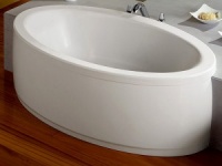 CADA OVALA CU MASAJ TOTAL SI DUZE CROMATE 185X100CM ROCA MODEL GEORGIA - CADA OVALA CU MASAJ TOTAL SI DUZE CROMATE 185X100CM ROCA MODEL GEORGIA
