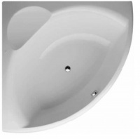 CADA LAUFEN DE COLT 150X150CM GAMA LIVING, ALBA CU PANOU FRONTAL - CADA LAUFEN DE COLT 150X150CM GAMA LIVING, ALBA CU PANOU FRONTAL