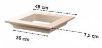 CAPITEL STALP GARD PROVENCE CLASIC - (36X36/48X48)X7,5 CM - CAPITEL STALP GARD PROVENCE CLASIC - (36X36/48X48)X7,5 CM