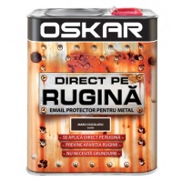 VOPSEA OSKAR DIRECT PE RUGINA MARO CIOCOLATIU LUCIOS 2.5L - VOPSEA OSKAR DIRECT PE RUGINA MARO CIOCOLATIU LUCIOS 2.5L