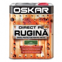 VOPSEA OSKAR DIRECT PE RUGINA VERDE INCHIS LOVITURA DE CIOCAN 2.5L - VOPSEA OSKAR DIRECT PE RUGINA VERDE INCHIS LOVITURA DE CIOCAN 2.5L