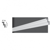 BAGHETA DECORATIVA POLISTIREN P30 20X30MM - BAGHETA DECORATIVA POLISTIREN P30 20X30MM
