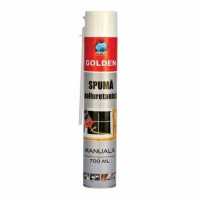 SPUMA POLIURETANICA MANUALA GOLDEN 700ML - SPUMA POLIURETANICA MANUALA GOLDEN 700ML