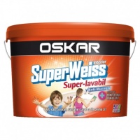 VOPSEA LAVABILA OSKAR SUPERWEISS 2.5L - VOPSEA LAVABILA OSKAR SUPERWEISS 2.5L