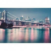 FOTOTAPET PODUL BROOKLYN - NEON - FOTOTAPET PODUL BROOKLYN - NEON