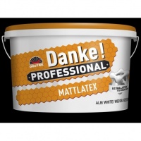 DANKE PROFESSIONAL MATTLATEX 15L - VOPSEA LAVABILA ALBA - DANKE PROFESSIONAL MATTLATEX 15L - VOPSEA LAVABILA ALBA