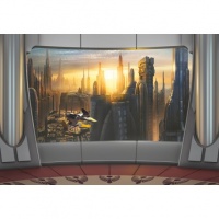 FOTOTAPET STAR WARS CORUSCANT - FOTOTAPET STAR WARS CORUSCANT