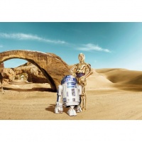 FOTOTAPET STAR WARS R2-D2 SI C-3PO - FOTOTAPET STAR WARS R2-D2 SI C-3PO