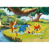 FOTOTAPET WINNIE THE POOH LA SCALDAT - FOTOTAPET WINNIE THE POOH LA SCALDAT