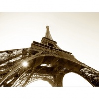 FOTOTAPET TURNUL EIFFEL SEPIA - FOTOTAPET TURNUL EIFFEL SEPIA