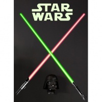 STICKERE PERETE STAR WARS SABII LASER - STICKERE PERETE STAR WARS SABII LASER