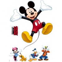 STICKERE PERETE MICKEY MOUSE SI AMICII - STICKERE PERETE MICKEY MOUSE SI AMICII