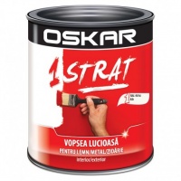 EMAIL METAL SI LEMN RAL 9016 OSKAR 1 STRAT ALB 0.75L - EMAIL METAL SI LEMN RAL 9016 OSKAR 1 STRAT ALB 0.75L