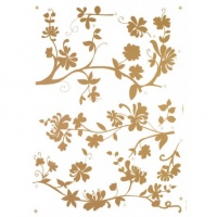 STICKERE PERETE CRENGI CU MOTIVE FLORALE - STICKERE PERETE CRENGI CU MOTIVE FLORALE