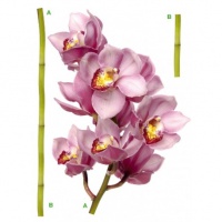 DECOR PERETE ORHIDEE VIOLET - DECOR PERETE ORHIDEE VIOLET