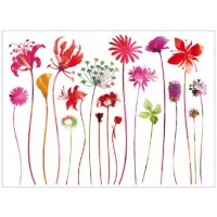 DECOR PERETE ACUARELA FLORI DE CAMP - DECOR PERETE ACUARELA FLORI DE CAMP