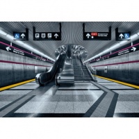 FOTOTAPET MODERN - STATIE DE METROU - FOTOTAPET MODERN - STATIE DE METROU