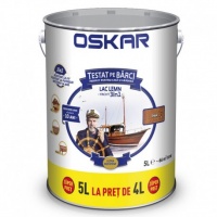 LAC PENTRU LEMN OSKAR YACHT 3IN1 STEJAR 5L - LAC PENTRU LEMN OSKAR YACHT 3IN1 STEJAR 5L