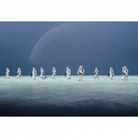 FOTOTAPET STAR WARS - BATALIA DE PE SCARIF - FOTOTAPET STAR WARS - BATALIA DE PE SCARIF