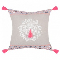 PERNA DECORATIVA ROMA PATRATA CU MANDALA - PERNA DECORATIVA ROMA PATRATA CU MANDALA