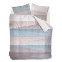 LENJERIE DE PAT DIN BUMBAC CASCADAS PASTEL - LENJERIE DE PAT DIN BUMBAC CASCADAS PASTEL