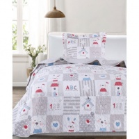 CUVERTURA PAT COPII PATCHWORK CARINA - CUVERTURA PAT COPII PATCHWORK CARINA