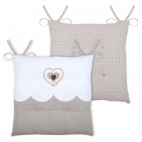 PERNA SCAUN LYNA NATUR 38X38 CM - PERNA SCAUN LYNA NATUR 38X38 CM